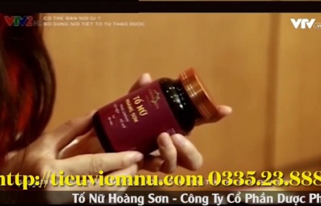 Nội tiết tố nữ Hoàng Sơn trên VTV2